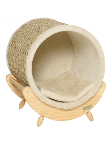 Katteseng i fyrretræ og polyester 41...