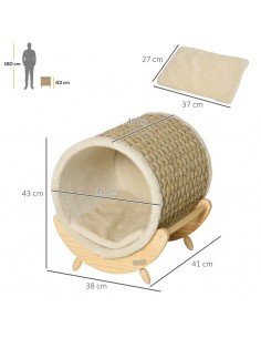 Katteseng i fyrretræ og... 2