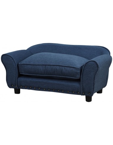 Hundesofa i fyrretræ og linned 74 x...