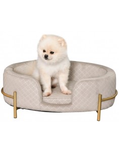 Hundesofa i metal og velour...