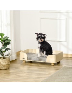 Hundeseng i fyrretræ og mdf... 2