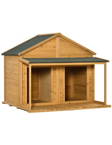 Hundehus i fyrretræ 127 x 110 x 109...