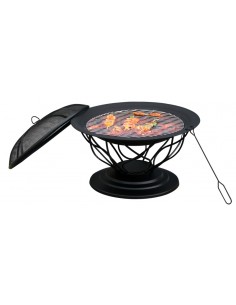 Ildsted i metal H55 x Ø75...