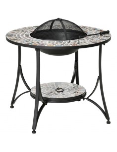 Ildbord i metal og keramik...