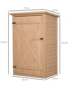 Redskabsskur i træ og... 2