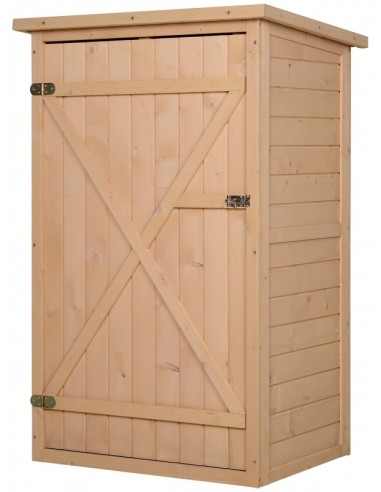 Redskabsskur i træ og tagpap H115 x...