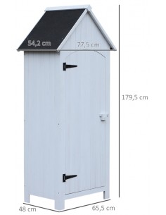 Redskabsskur i træ og... 2