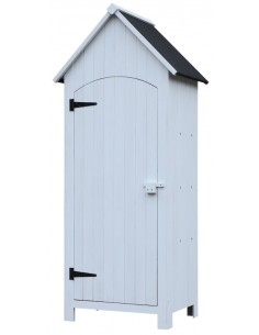 Redskabsskur i træ og...