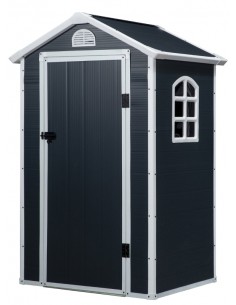 Redskabsskur i kunststof og...