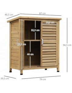 Redskabsskur i træ og... 2