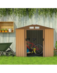 Redskabsskur i stål H185 x... 2