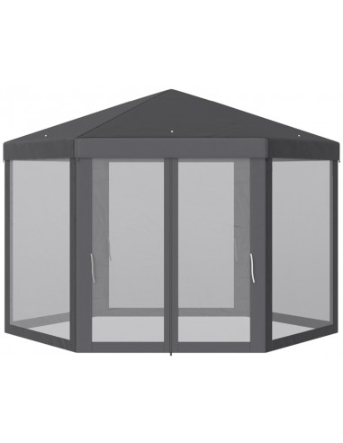 Havepavillon i metal og polyester...