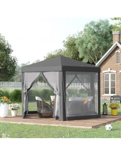 Havepavillon i metal og... 2