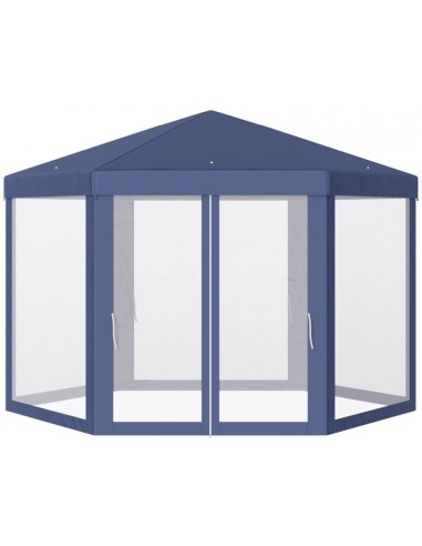 Havepavillon i metal og polyester...