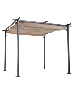 Havepavillon med skydetag i...