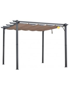 Havepavillon med skydetag i...