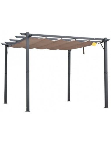 Havepavillon med skydetag i aluminium...