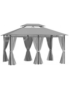 Havepavillon i stål og...