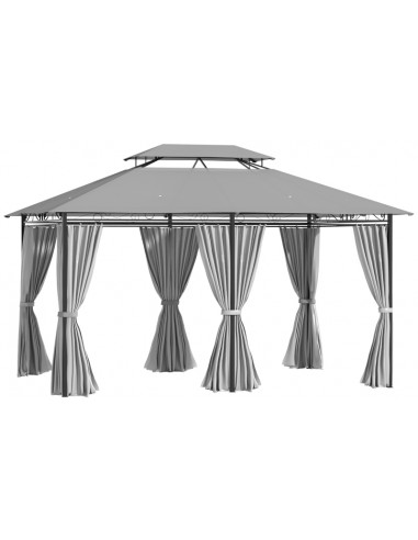 Havepavillon i stål og polyester 4 x...