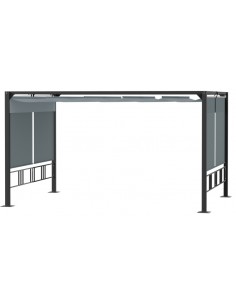 Havepavillon med skydetag i...