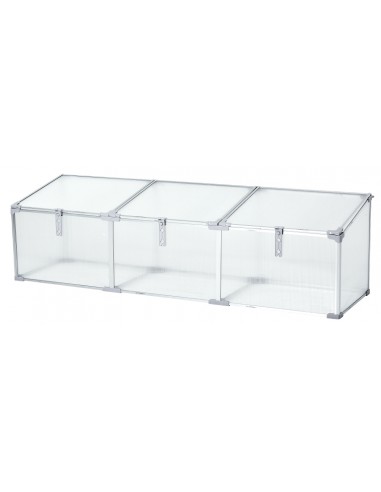 Væksthus i aluminium og polycarbonat...