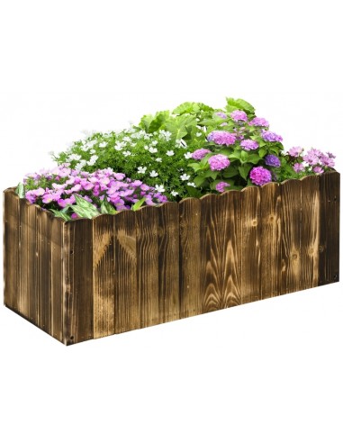 Højbed i fyrretræ B80 x D33 x H30 cm...