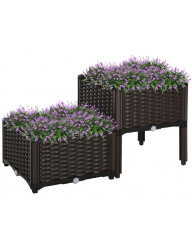 Højbed i kunststof B80 x D40 x H44 cm...