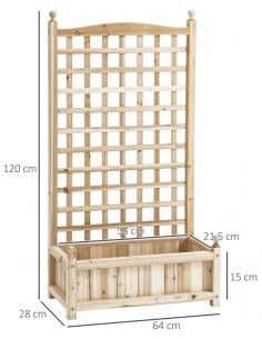 Højbed med espalier i... 2