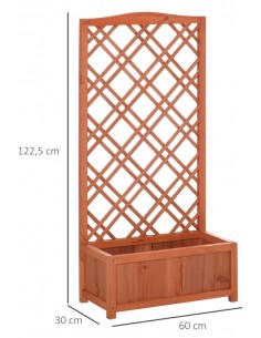 Højbed med espalier i... 2