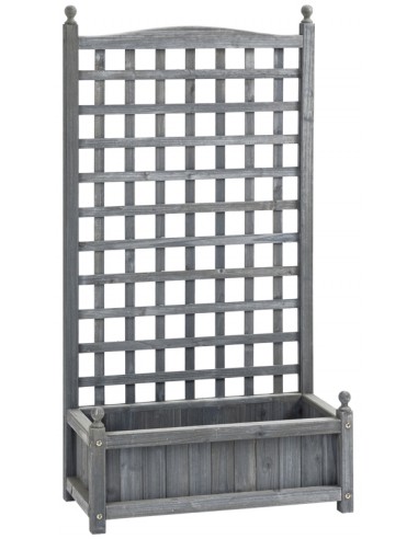 Højbed med espalier i fyrretræ B64 x...