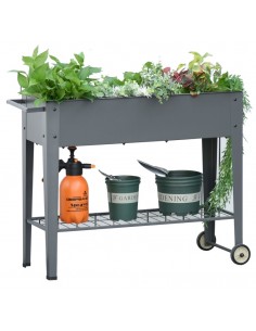 Højbed på hjul i metal B104...