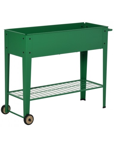 Højbed på hjul i metal B104 x D39 x...