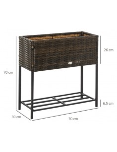 Højbed i kunststof og metal... 2