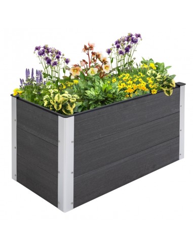 Højbed i aluminium og komposit B100 x...