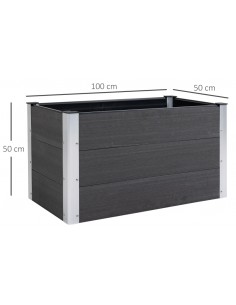 Højbed i aluminium og... 2