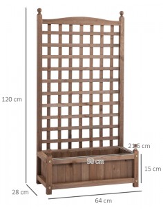 Højbed med espalier i... 2