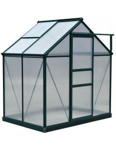 Drivhus i aluminium og...