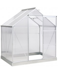 Drivhus i aluminium og...