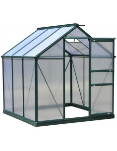 Drivhus i aluminium og...