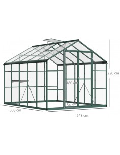 Drivhus i aluminium og... 2