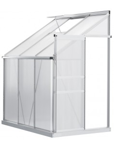Drivhus til væg i aluminium...