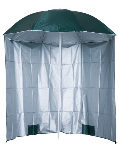 Strandparasol med dække i metal og...