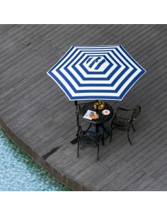 Parasol med tilt i metal og... 2