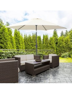 Parasol med tilt i metal og... 2