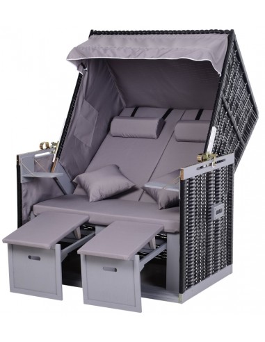 Hollywood Loungesofa i polyrattan og...