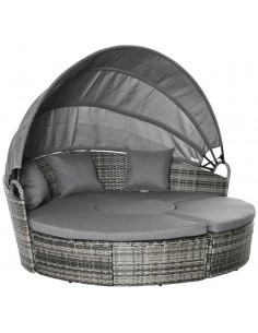 Daybed Solseng i polyrattan...
