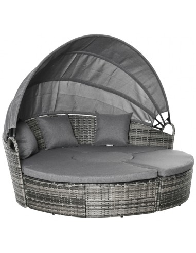 Daybed Solseng i polyrattan og...