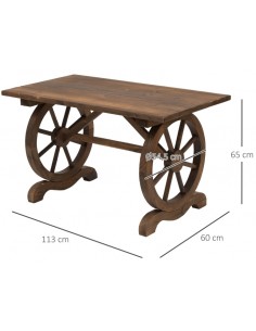 Havebord i fyrretræ H65 x... 2