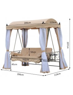 Havegynge daybed i... 2