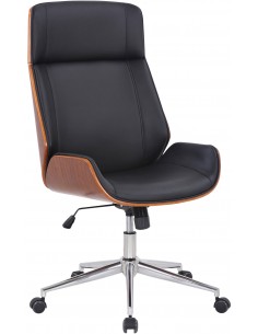 Kontorstol i formtræ og...